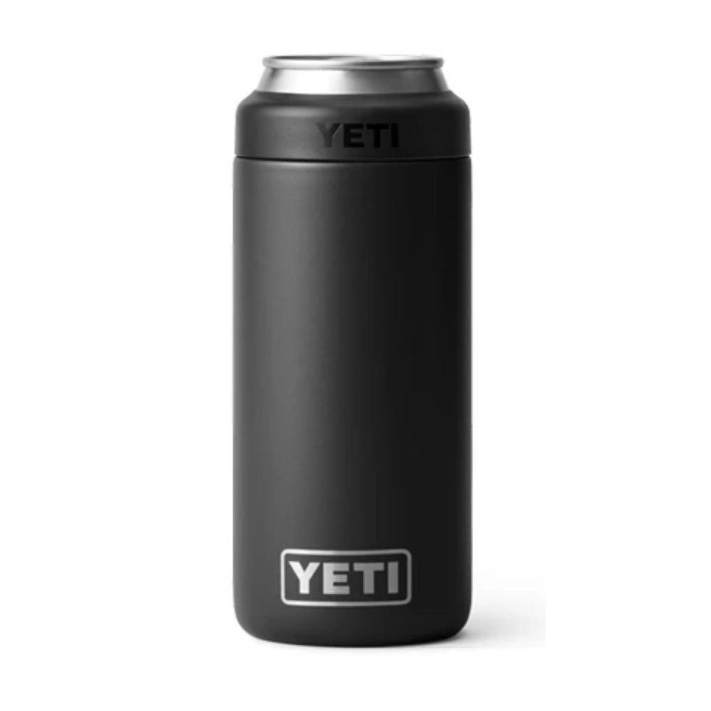 Yeti Rambler Colster Slim Can Insulators, 12 oz FX Black